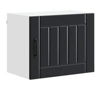 RJPLMFV Lavastoviglie in legno di ingegneria, 50 x 31 x 40 cm, colore: Nero | Design minimalista, struttura in legno di ingegneria, facile manutenzione con panno umido, uso interno cucina