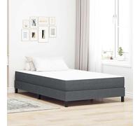 RJPLMFV Materasso Grigio 120 x 190 cm Tessuto Poliestere | Molle insacchettate, supporto ottimale, isolamento dei movimenti, design moderno, facile da pulire