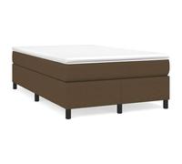 RJPLMFV Rete a doghe 120 x 190 cm con materasso in tessuto marrone | Molle insacchettate, supporto medio duro, traspirante, durevole, ideale per schiena e pancia