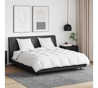RJPLMFV Set Piumino Inverno 3 Pezzi Bianco Microfibra Cotone