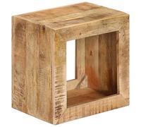RJPLMFV Sgabello 40x30x40 cm in Legno Massello di Mango Tavolino Salotto Tavolino Multifunzionale Tavolino Da Caffè Tavolino Da Ufficio