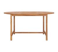 RJPLMFV Tavolo da Giardino Tavolo da Patio Arredo per Balcone Adatta per Balcone 150x76 cm in Massello di Teak