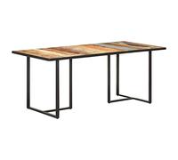 RJPLMFV Tavolo da Pranzo Mensa da Pranzo Adatta per uffici 180 cm in Legno Massello di Recupero