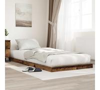 RJPLMFV Telaio letto rialzato in legno antico 80 x 200 cm