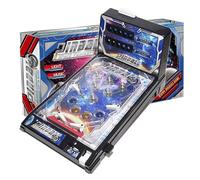 RJPzidK Pinball da Tavolo Macchina per Biglie Gioco di Biglie Elettronico Arcade Retrò Mini Macchina Arcade da Tavolo con Luci e Suoni per Piccola Casa Appartamento