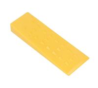 Rjrjc Cuneo da abbattimento in plastica ABS da 25 cm, Resistente e Durevole, Ideale per Tagliare Alberi Arancioni, per la Sicurezza Durante Il Taglio e l'utilizzo di motoseghe. (Gialla)