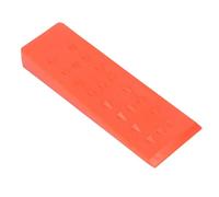 Rjrjc Cuneo da abbattimento in plastica ABS da 25 cm, Resistente e Durevole, Ideale per Tagliare Alberi Arancioni, per la Sicurezza Durante Il Taglio e l'utilizzo di motoseghe. (Arancia)