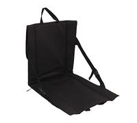 Rjrjc Cuscino per Sedile da Stadio Pieghevole Portatile Comodo Sedile per gradinata con Schienale e Tasca in Rete per Sport all'Aria Aperta Prato Parco Spiaggia Tessuto Oxford 600D 41,5