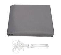 Rjrjc Schermo Recinzione Poliestere Grigio Protezione Solare Parabrezza Scherma Ombra in Rete per Balcone Ponte Cortile Portico Recinzione Ringhiera