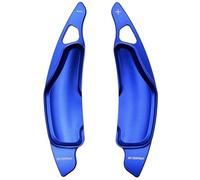 RJTMPZPIN For la modifica della decorazione dell'auto delle vecchie IS 250 300 350 del 2006-12, leva del cambio al volante in lega di alluminio(Aluminum Alloy Blue)