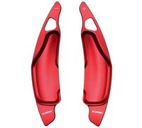 RJTMPZPIN For la modifica della decorazione dell'auto delle vecchie IS 250 300 350 del 2006-12, leva del cambio al volante in lega di alluminio(Aluminum Alloy Red)