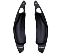 RJTMPZPIN For la modifica della decorazione dell'auto delle vecchie IS 250 300 350 del 2006-12, leva del cambio al volante in lega di alluminio(Aluminum Alloy Black)