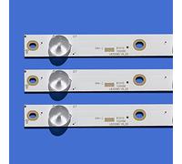 RJXDUPHT Striscia di retroilluminazione da 3 pezzi compatibile con 32LJ500 32LH500D GJ-2K16 GEMINI-315 32PFS6401 KDL-32R330D 32PHS5301 32PFS5501 LB32080 V0 01P26