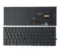 RJXDUPHT Tastiera Portatile Compatibile con 840 G7 G8 745 G7 Francese Canadese CF Italiano IT Latino LA NE Senza retroilluminazione con Stick di puntamento(Latin)