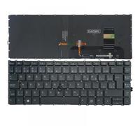 RJXDUPHT Tastiera Portatile Compatibile con 840 G7 G8 745 G7 Francese Canadese CF Italiano IT Latino LA NE Senza retroilluminazione con Stick di puntamento(Canadian French)