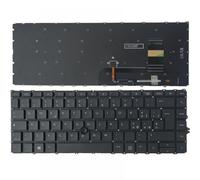 RJXDUPHT Tastiera Portatile Compatibile con 840 G7 G8 745 G7 Francese Canadese CF Italiano IT Latino LA NE Senza retroilluminazione con Stick di puntamento(Italian)