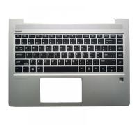 RJXDUPHT Tastiera Portatile Compatibile con Probook 440 G6 445 G6 440 G7 445 G7 con Coperchio Superiore del poggiapolsi(No Backlight)