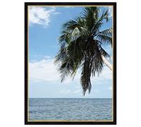 RK Cadres Cornice su Misura 25x44 o 44 x 25 Cornice portafoto Creux Noir avec Filet Dore, 2.7 Centimetri di Larghezza