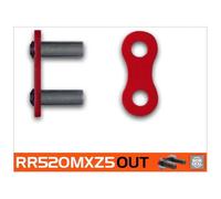 Rk Maglia Della Catena Rivet 520 Mxz5 Red