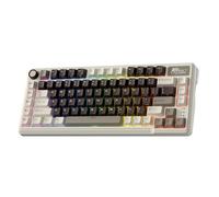 RK ROYAL KLUDGE L75 Tastiera meccanica con montaggio a guarnizione, pulsanti macro e targhetta con nome tattile, Tri-Mode BT/2,4G/USB-C 75% TKL, hot-swap, batteria 8000 mAh, software Pro