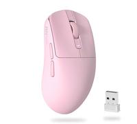RK ROYAL KLUDGE M30 - Mouse da gioco senza fili, colore: Rosa
