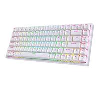 RK ROYAL KLUDGE RK84 Wireless Bluetooth/2.4Ghz 80% RGB tastiera di gioco meccanica, tre modalità tastiera collegabile con interruttore tattile marrone hot-swappable