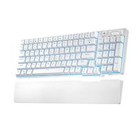RK ROYAL KLUDGE RK96 90% Triple Mode BT5.0/2.4G/USB-C Hot Swappable Tastiera meccanica con poggiapolsi, 96 tasti Bluetooth Gaming Keyboard con software, luce posteriore blu, interruttore blu QWERTY US