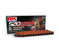 RK STANDARD ARANCIONE 520MXZ4/116 CATENNA APERTA CON CLIP CHIUSURA