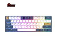 RK61 Plus ROYAL KLUDGE Tastiera meccanica tri-modale 2.4G Wireless Bluetooh RGB Tastiere da gioco retroilluminate 61 tasti Mini hot-swap