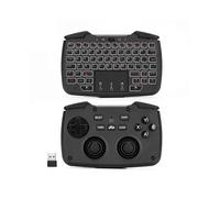 RK707 2.4GHz Wireless Controller di Gioco Portatile Tastiera Mouse Combo Funzione Turbo per PC/per Raspberry Pi2/Android TV