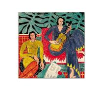 RKGHDCX Stampa su tela Dipinto astratto Riproduzione Quadri Famosi La musica Quadro Moderni Poster e stampe Opere d'arte famose Quadro da Parete Soggiorno Decorazione 70x70cm28 x28 Senza cornice