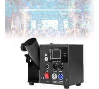 RkgSinuo Macchina per Coriandoli, Lancia Coriandoli Professionale, Telecomando, Macchina per Coriandoli con Controllo Remoto, Cannone Elettrico per Coriandoli per Feste, Dj, Matrimoni SingleHeaded