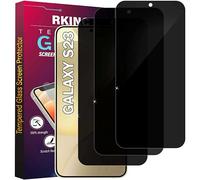 RKINC Vetro Temperato Privacy per Samsung Galaxy S23 5G, [3 Pezzi] [Non supporta ID impronta digitali] Pellicola Protettiva salvaschermo, Angolo di privacy migliorato, Durezza 9H