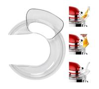Rkixlix Coperchio per KitchenAid, Paraschizzi per KitchenAid 4.5-5 Quart Paraspruzzi con Versatore per Kitchenaid Trasparente Compatibile con K45, KSM15, KSM110, KSM103, KSM75, KN15, KSM90