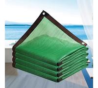 RKJDMSWJ Vela Parasole di Alta qualità con Protezione UV al 95% per Esterni, Tessuto Traspirante per l'ombra del Cortile con Occhielli, Forma Rettangolare, Ideale per Esigenze di Protezione Solare e