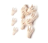 RKJRTK Posta incredibilmente Manuale per Feste a Tema, Hands 10pcs, B | Realizzato con risorse naturali stabili per decorazioni per la casa, feste a tema, scherzi spaventosi e speciali