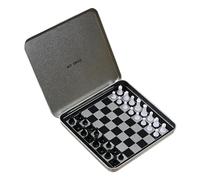 RKJRTK Set Scacchi magnetici con Scatola Pieghevole, Silver | degli scacchi magnetici a forte adesione con scacchiera in plastica per attività scolastiche all ' aperto