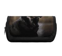 Rkklvbns Astuccio portapenne con labrador retriever, doppia grande capacità, resistente, con cerniera, multi-slot, elegante scatola portaoggetti da ufficio