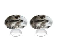 Rkklvbns Monkey on the ground - Confezione da 2 pomelli moderni per cassetti e cassettiere, rotondi, per cucina, camera da letto, cassetti del bagno
