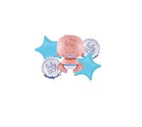 RKMYTR Set di palloncini per bambino, grandi 68 cm, confezione da 5, per decorazioni di sesso | Palloncini per decorazioni per baby shower | Gender Reveal Baby Shower