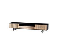 RKVXCJHDR Mobile TV Mobiletto Porta TV In Legno Di Frassino Semplice In Stile Giapponese, Mobiletto Portaoggetti For Il Soggiorno Console TV Per Soggiorno(A:180CM*40CM*42CM)
