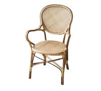 RKVXCJHDR Sedia da Ufficio Sedia da Pranzo in Rattan Naturale scandinavo con Tema Stile Wabi-sabi e Sedia da Ristorante in Rattan Sedia da Ufficio Domestico