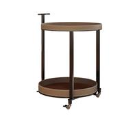 RKVXCJHDR Tavolini da caffè Italiano Sella In Pelle Tavolino Soggiorno Piccolo Divano Rack Angolo Rotondo Comodino Casa Comodino Tavolini Per Soggiorno