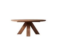 RKVXCJHDR Tavolo Da Pranzo Tavolo da pranzo retrò in legno massello antico, tavolo da pranzo rotondo for ristorante rurale, soggiorno Tavolo Da Pranzo Da Cucina(140cm)