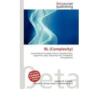 RL (Complexity): Computational Complexity Theory, Complexity Class, Logarithmic Space, Polynomial Time, Probabilistic Turing Machine