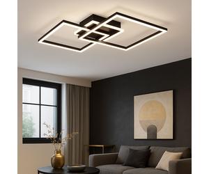 RL Deckenlampe LED Designleuchte Dimmbar Schwarz Opaco 25 W IP20 230 V