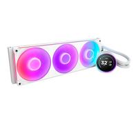 NZXT Kraken Elite 420 RGB 2025 - Dissipatore a liquido AIO per CPU - Radiatore da 420mm - Ventola F420 RGB Core - LCD IPS da 2,72 pollici - AMD® AM5, AM4 - Intel® LGA 1851/1700, 1200/115X - Bianco