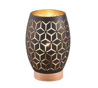 RL live your light Lampada da tavolo - giallo oro - nero - altezza 21 cm - metallo