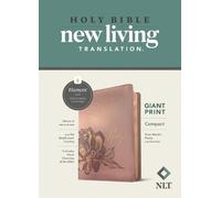 Tyndale NLT Compact Giant Print Bible, Filament Edition, (Rilegato in ecopelle)