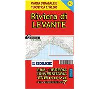 RL Riviera di Levante. Carte stradale della Riviera ligure di Levante